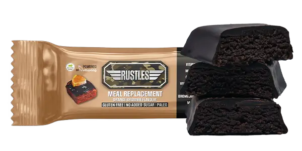 Rustles - Orange Brownie - Meal Replacement Bar